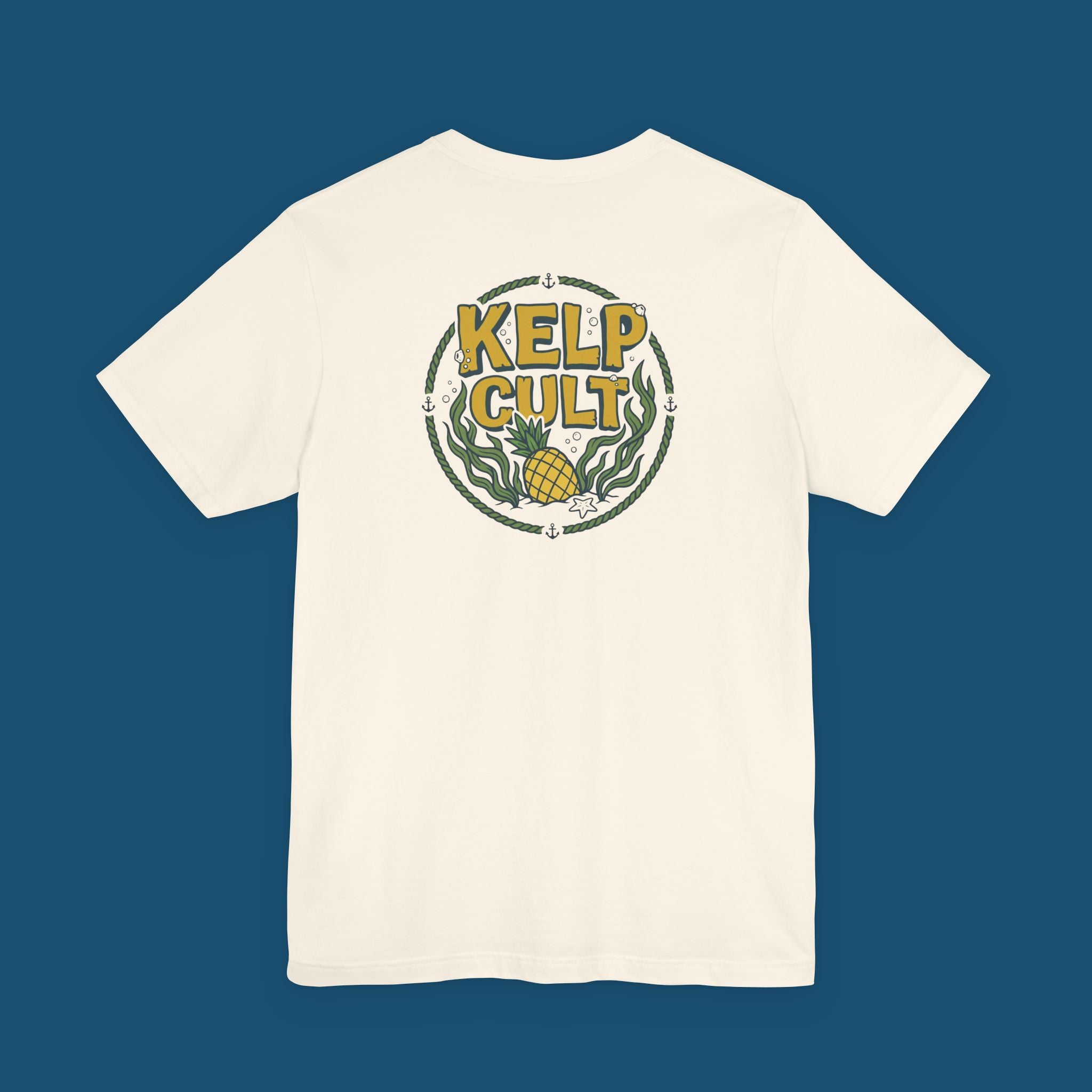 The Kelp Cult Logo Tee - Natural | Kelp Cult