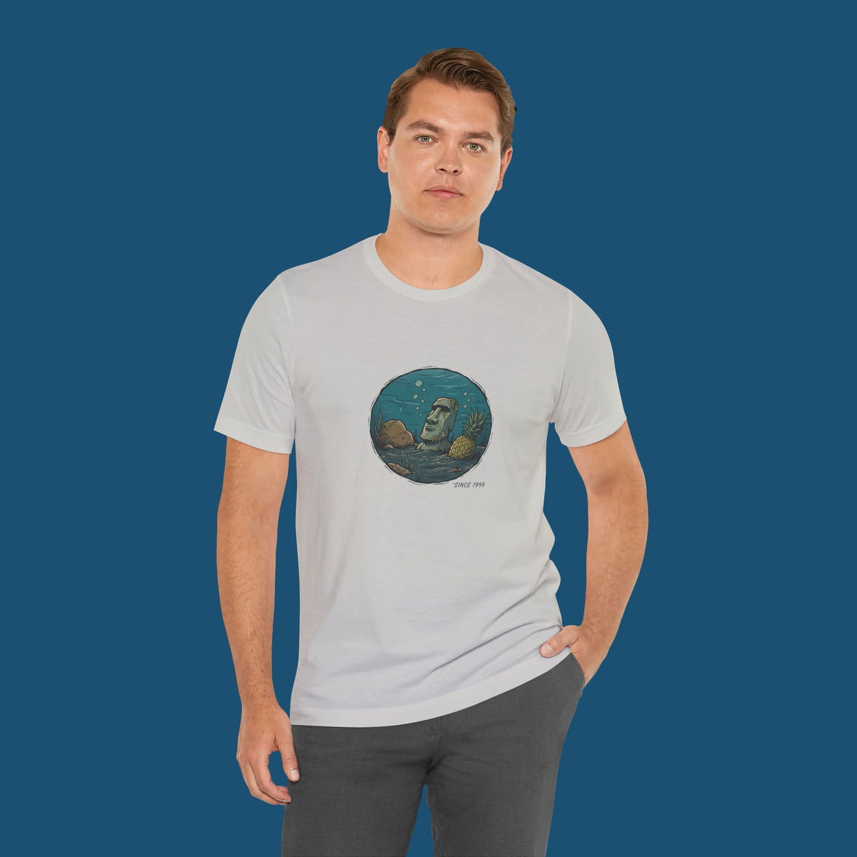 Down here since 1999 Nautical Nostalgia Graphic Tee | Kelp Cult