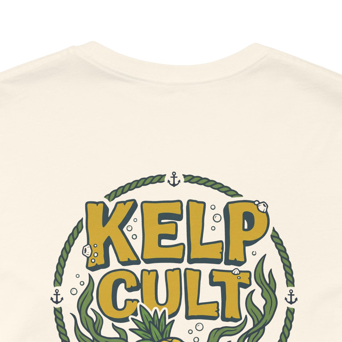 The Kelp Cult Logo Tee - Natural | Kelp Cult