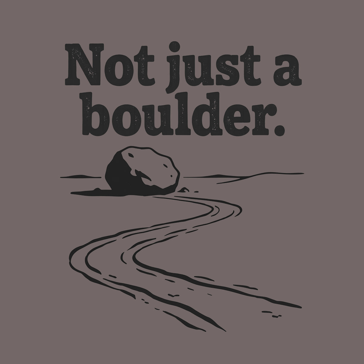 Not Just a Boulder Nautical Nostalgia Graphic Tee | Kelp Cult