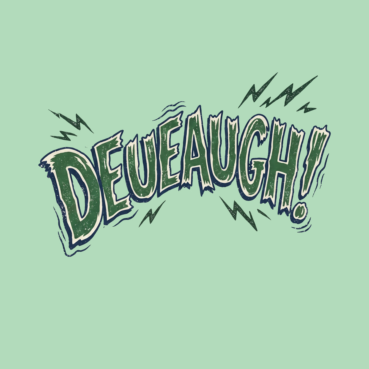 Dee-eaugh! Graphic Tee — Retro Comic Sound Effect T-Shirt