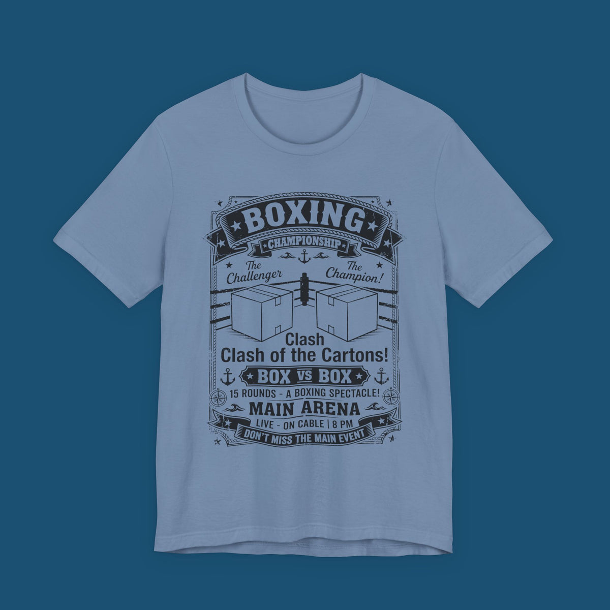 Championship Boxing Nautical Nostalgia Graphic Tee | Kelp Cult