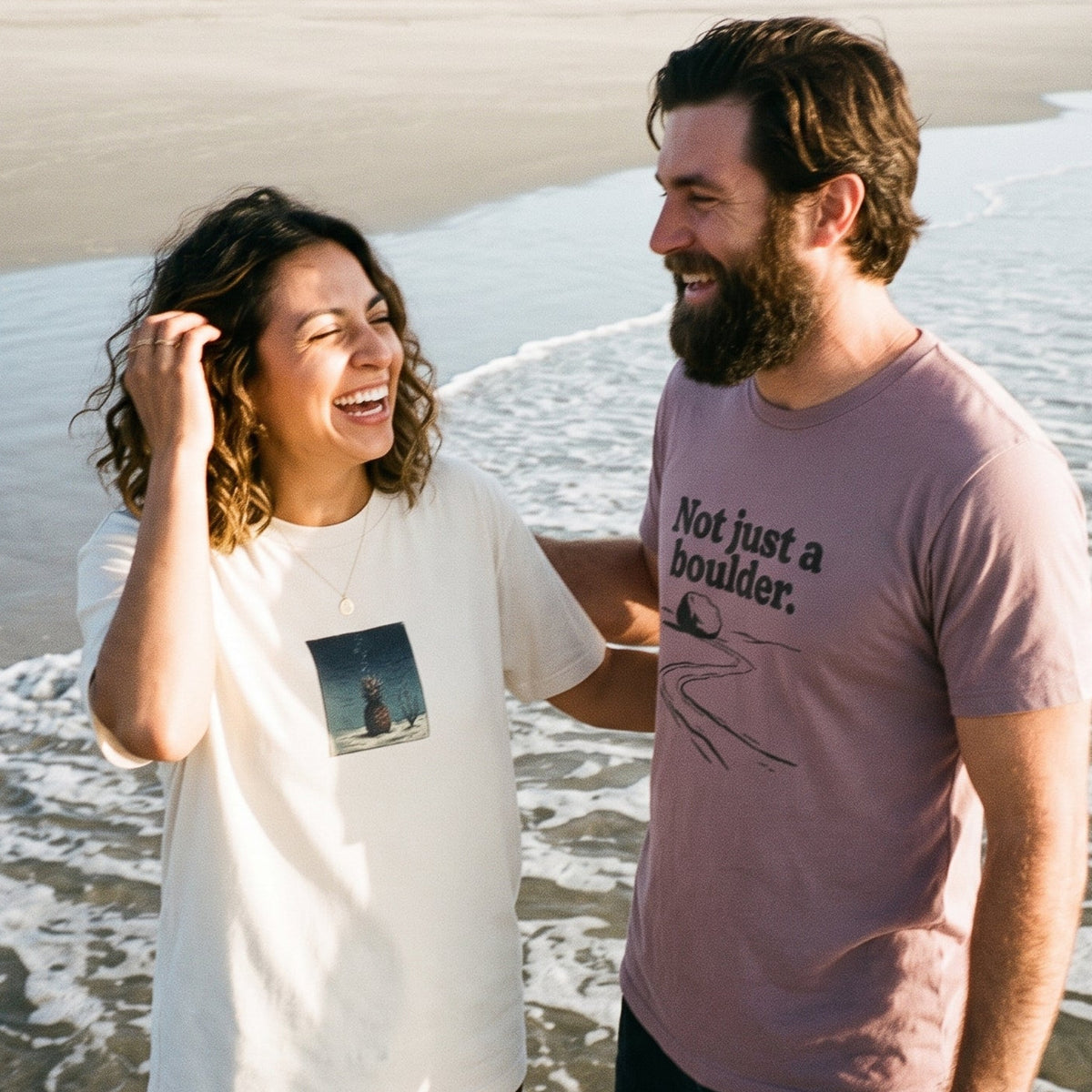Not Just a Boulder Nautical Nostalgia Graphic Tee | Kelp Cult