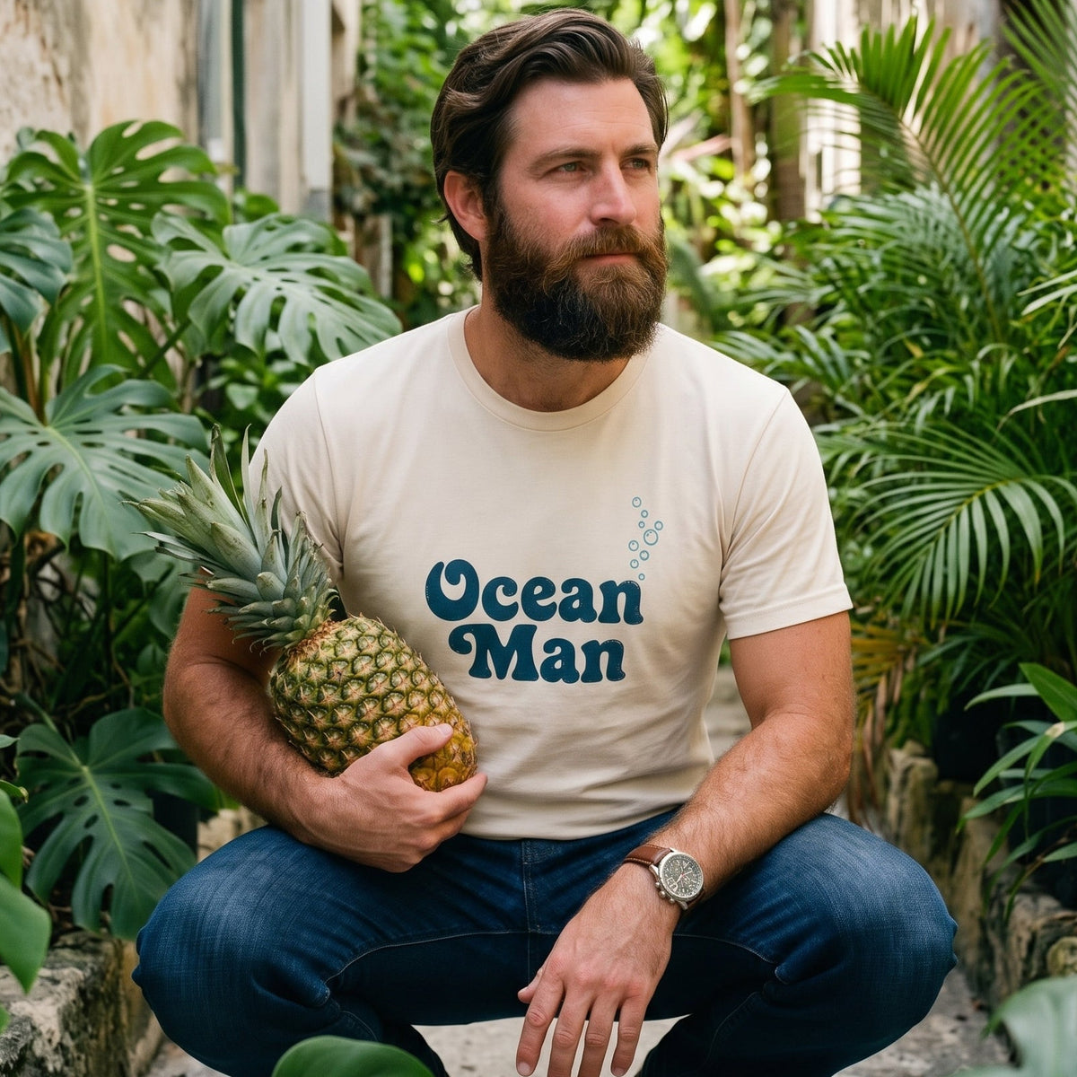 Ocean Man Nautical Nostalgia Graphic Tee | Kelp Cult