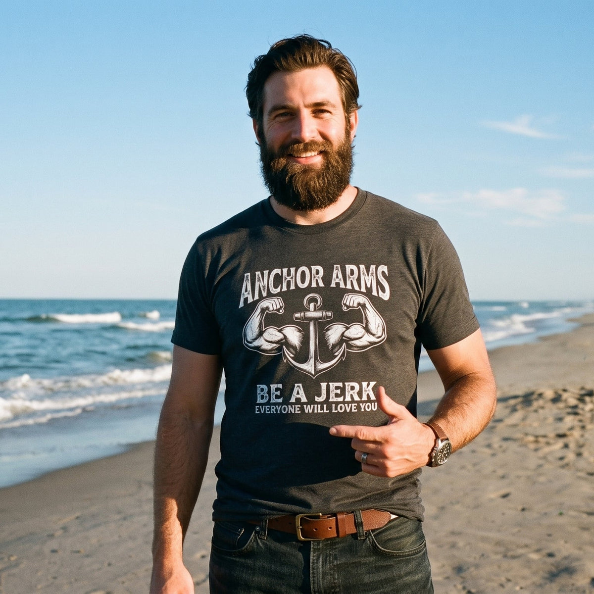Now you TOO can have Muscles Nautical Nostalgia Graphic Tee | Kelp Cult