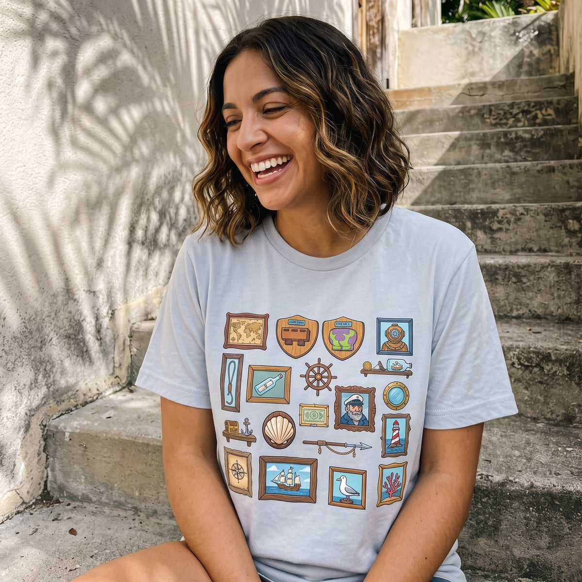 Permanent Paint Nautical Nostalgia Graphic Tee | Kelp Cult