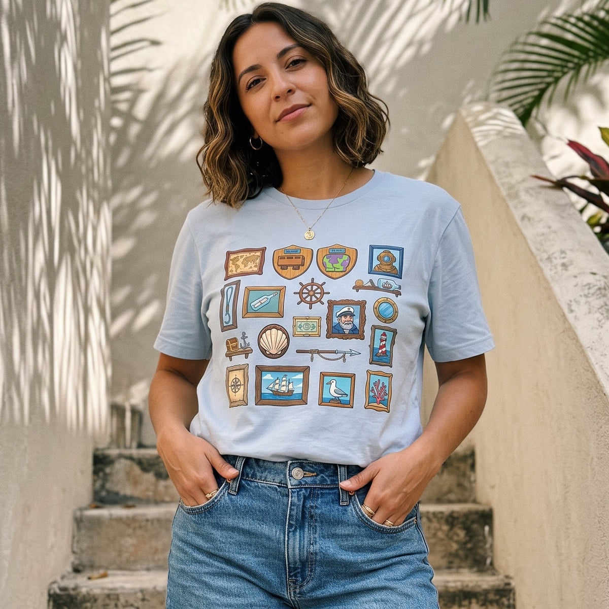 Permanent Paint Nautical Nostalgia Graphic Tee | Kelp Cult